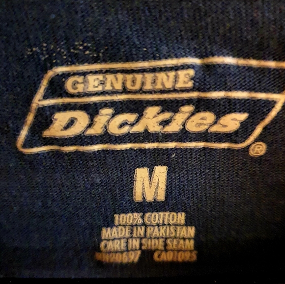 Dickies T Shirt Mens Size Medium Blue - Picture 3 of 3